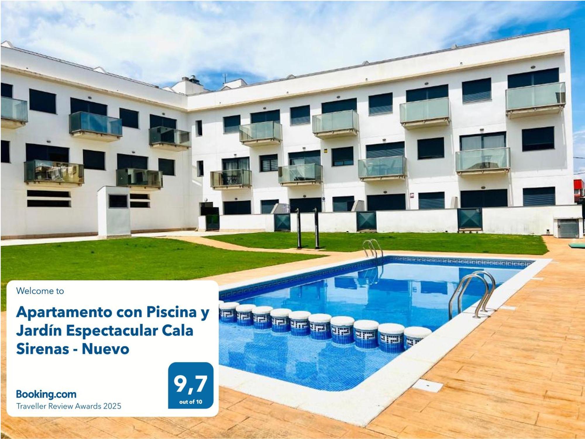Apartamento Con Piscina Y Jardin Espectacular Cala Sirenas - Nuevo Miami Playa Extérieur photo
